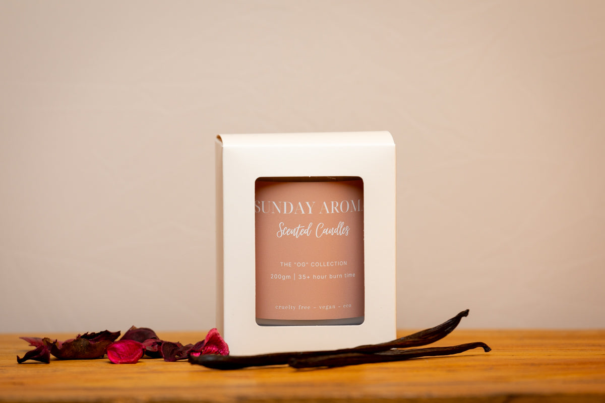 Very Vanilla Boxed Soy Candle