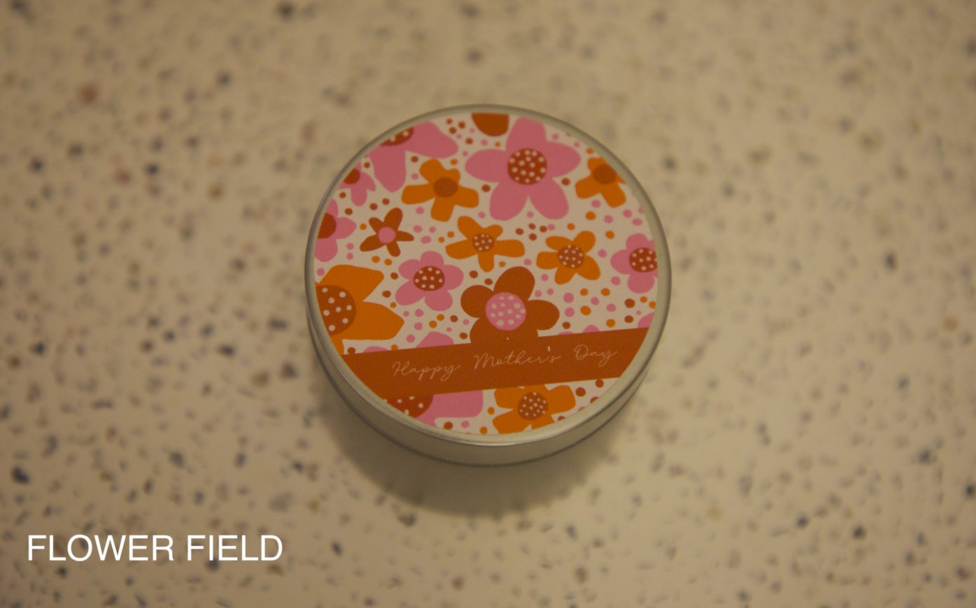 Flower Field - Tin Candle - Mother's Day '23 Collection